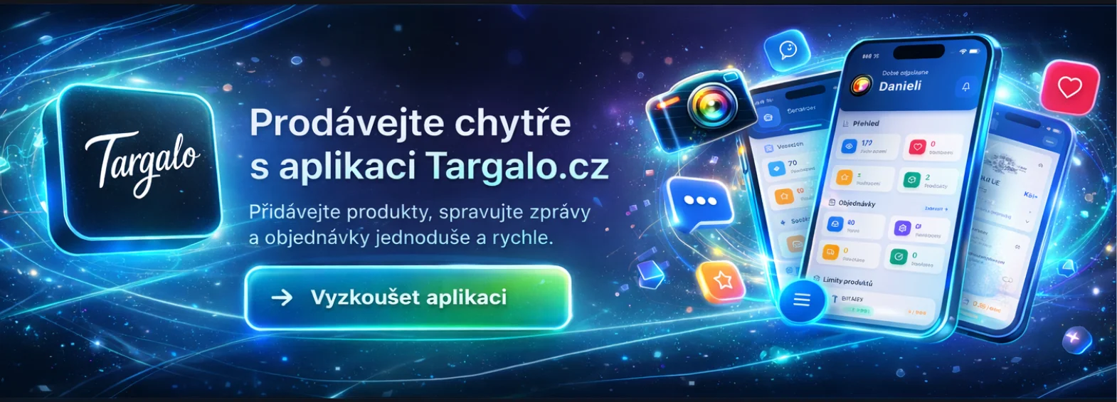 Targalo Prodejce - mobilní aplikace - Stáhnout z App Store nebo Google Play