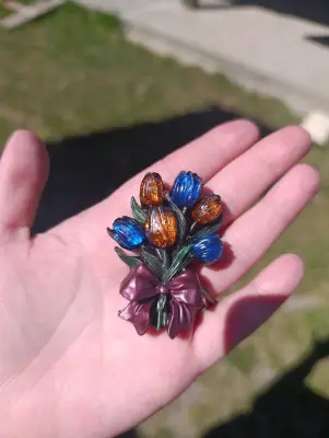 Magnet kytice tulipánů