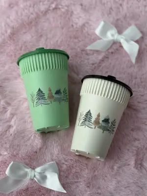Kelímek Hot Cup Zimní les 0,4l