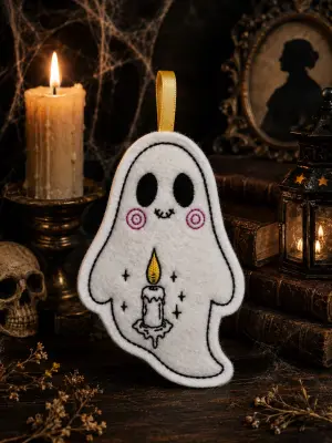 Podzimní vyšívaný perníček 2