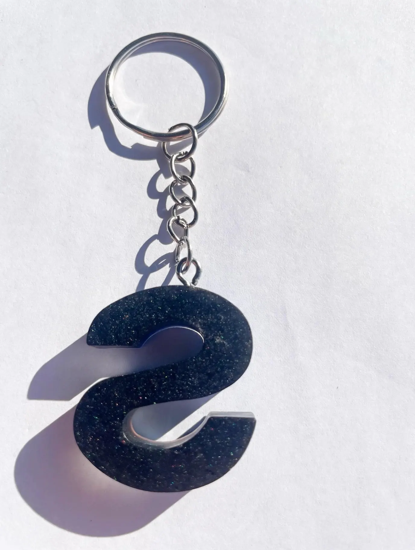 Přívěsek ve tvaru S - ruční výroba 2