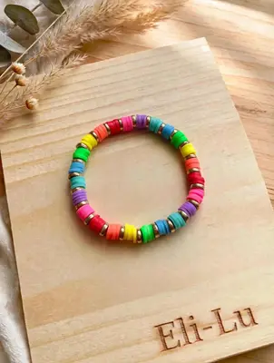Barevný náramek velikost 15cm - ruční výroba