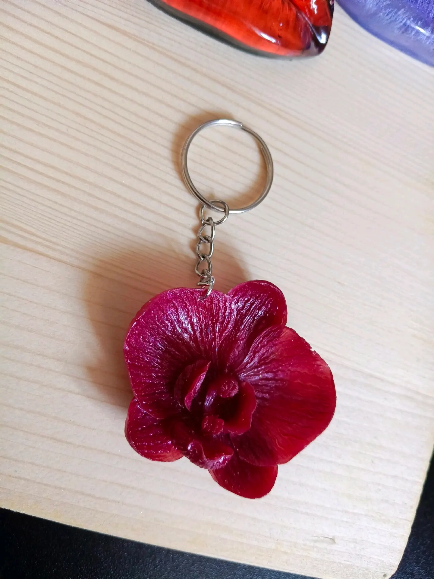 Přívěsek orchidej 2