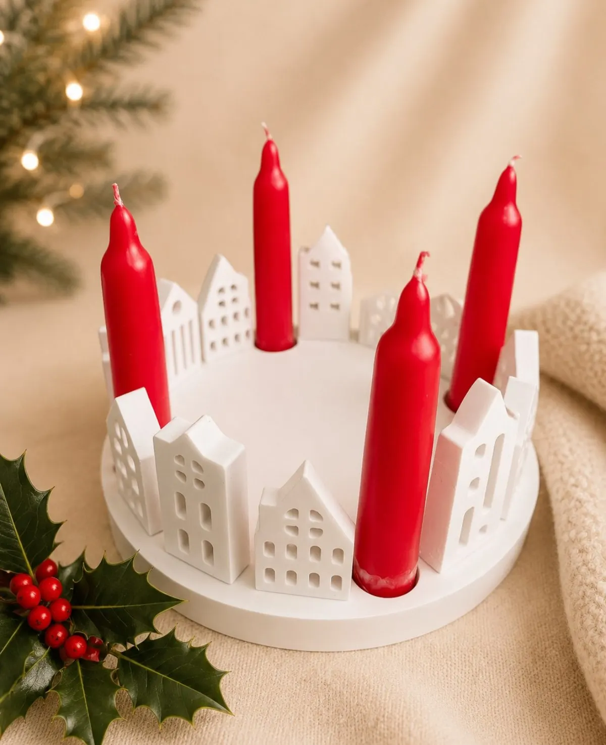 Adventní svícen z Kareflotu