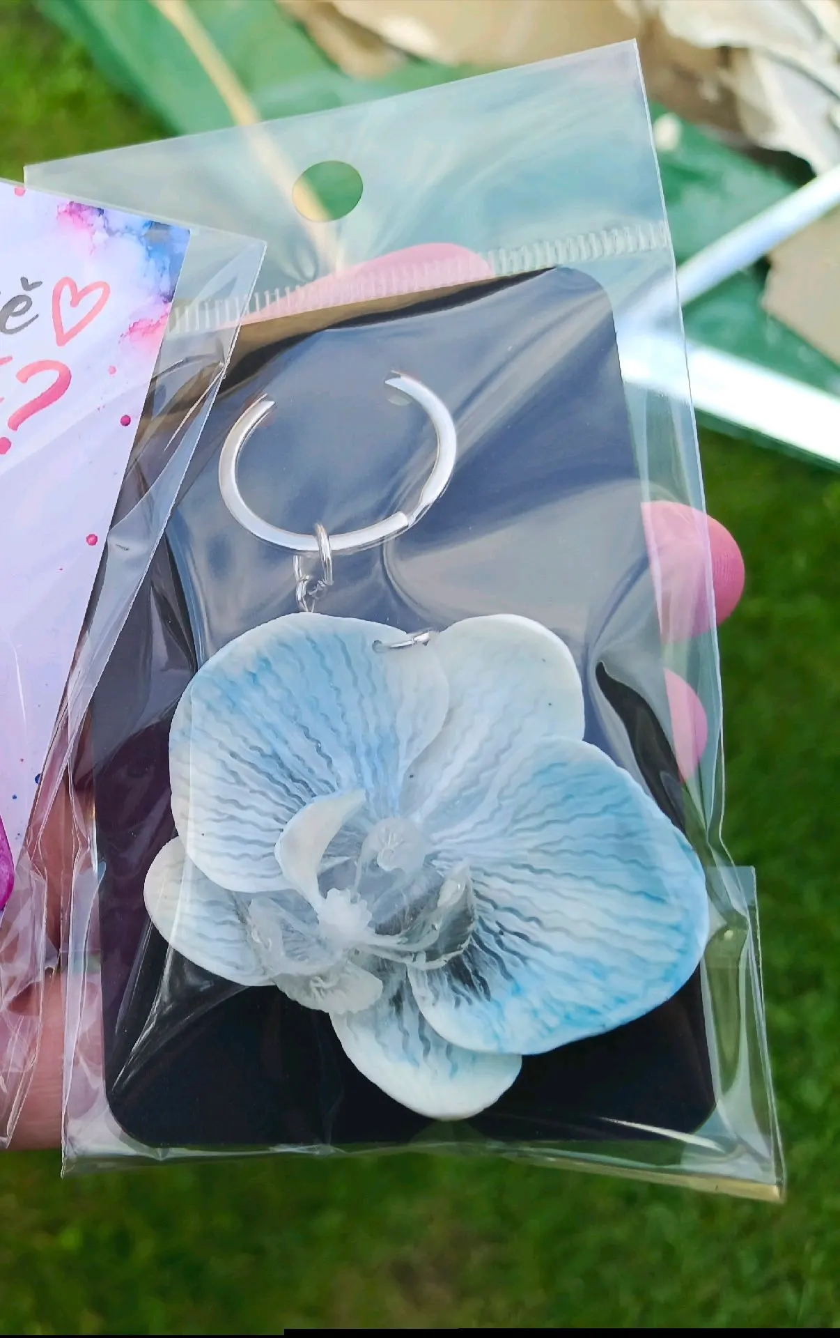 Přívěsek orchidej
