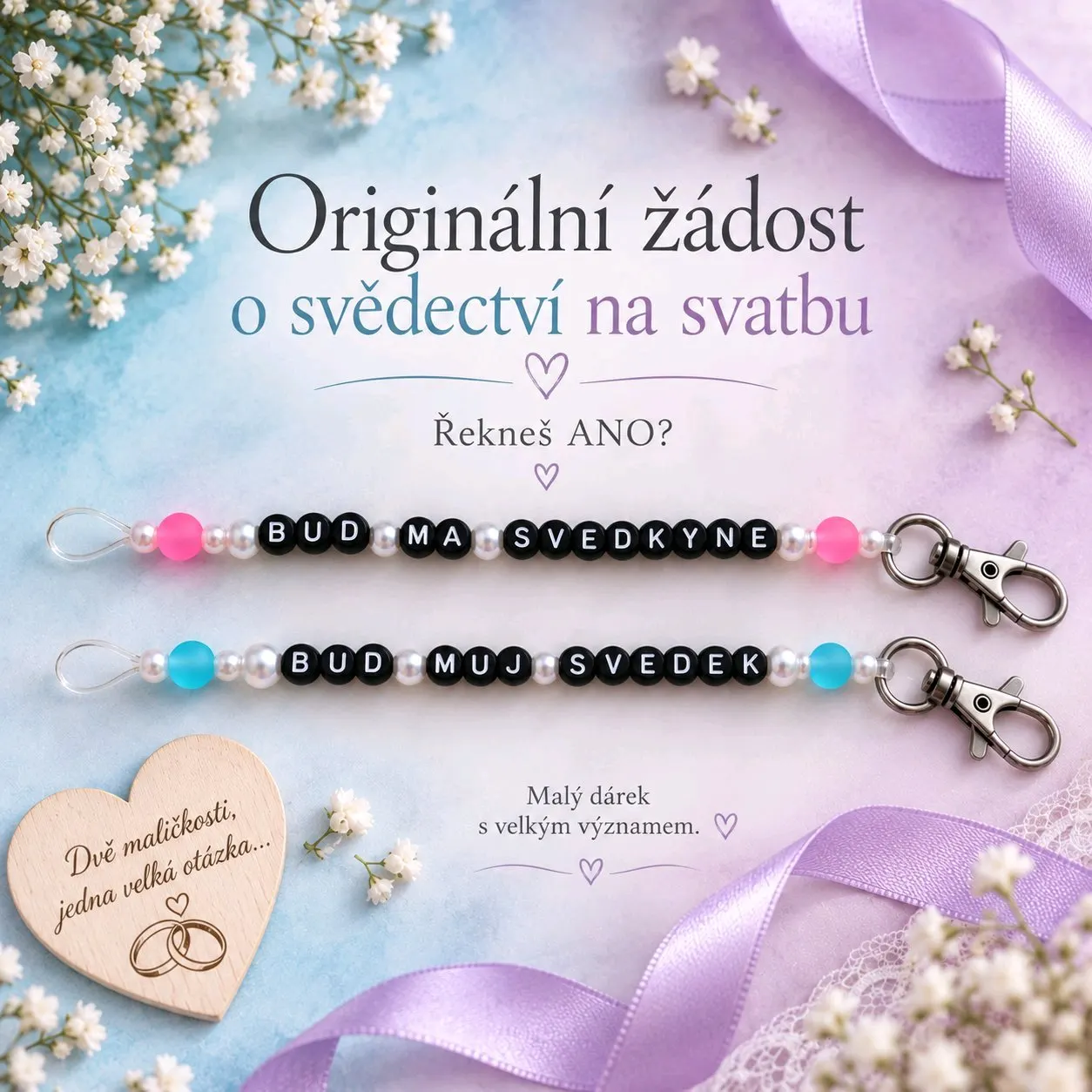 Přívěsek svědek/svědkyně
