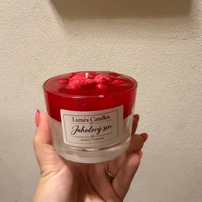 🍓 JAHODOVÝ SEN | Luméa Candles 🍓