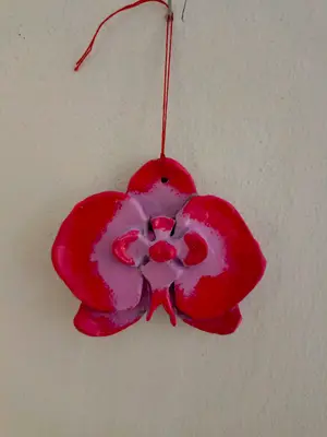 Ručně dělaná orchidej