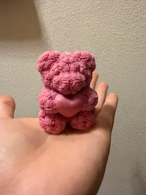 🧸🌸💕 RŮŽOVÝ MEDVÍDEK Z LÁSKY 💕🌸🧸
