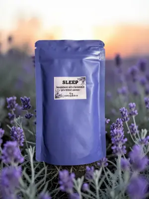 SLEEP koupelová sůl s levandulí 75 g
