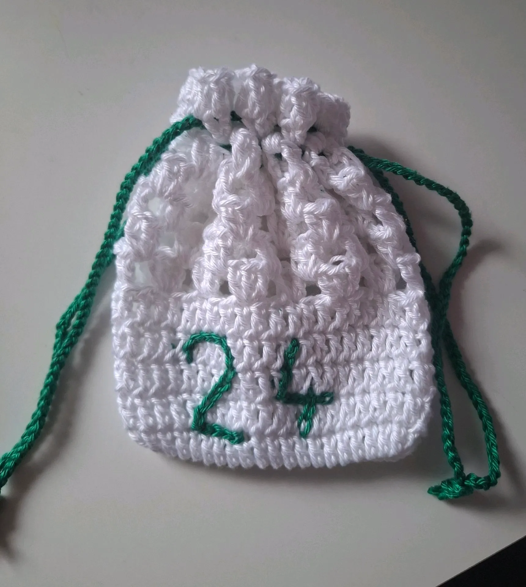 Adventní kalendář – ručně háčkovaný 3
