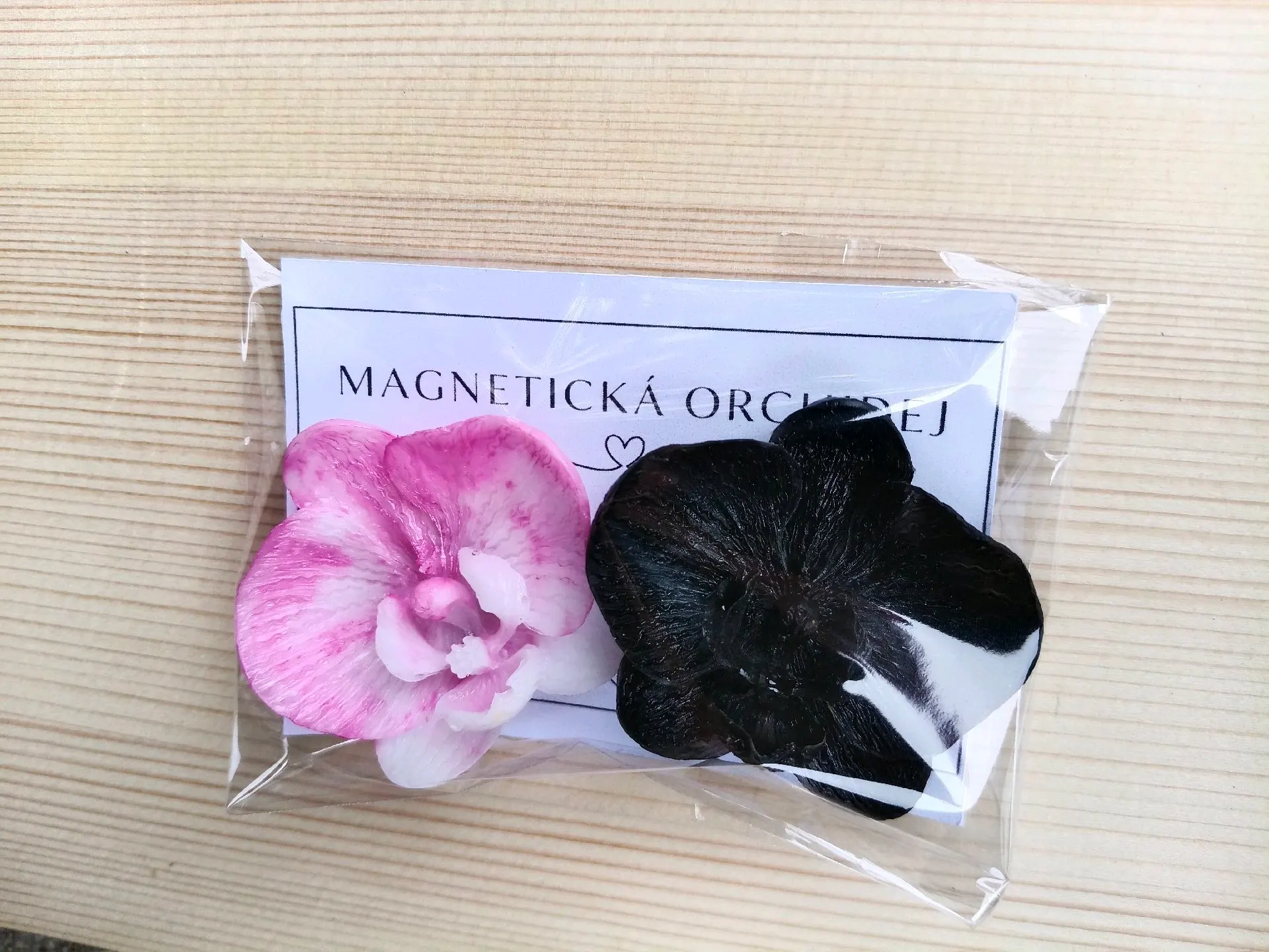 orchideje - set 2 ks - MAGNET
