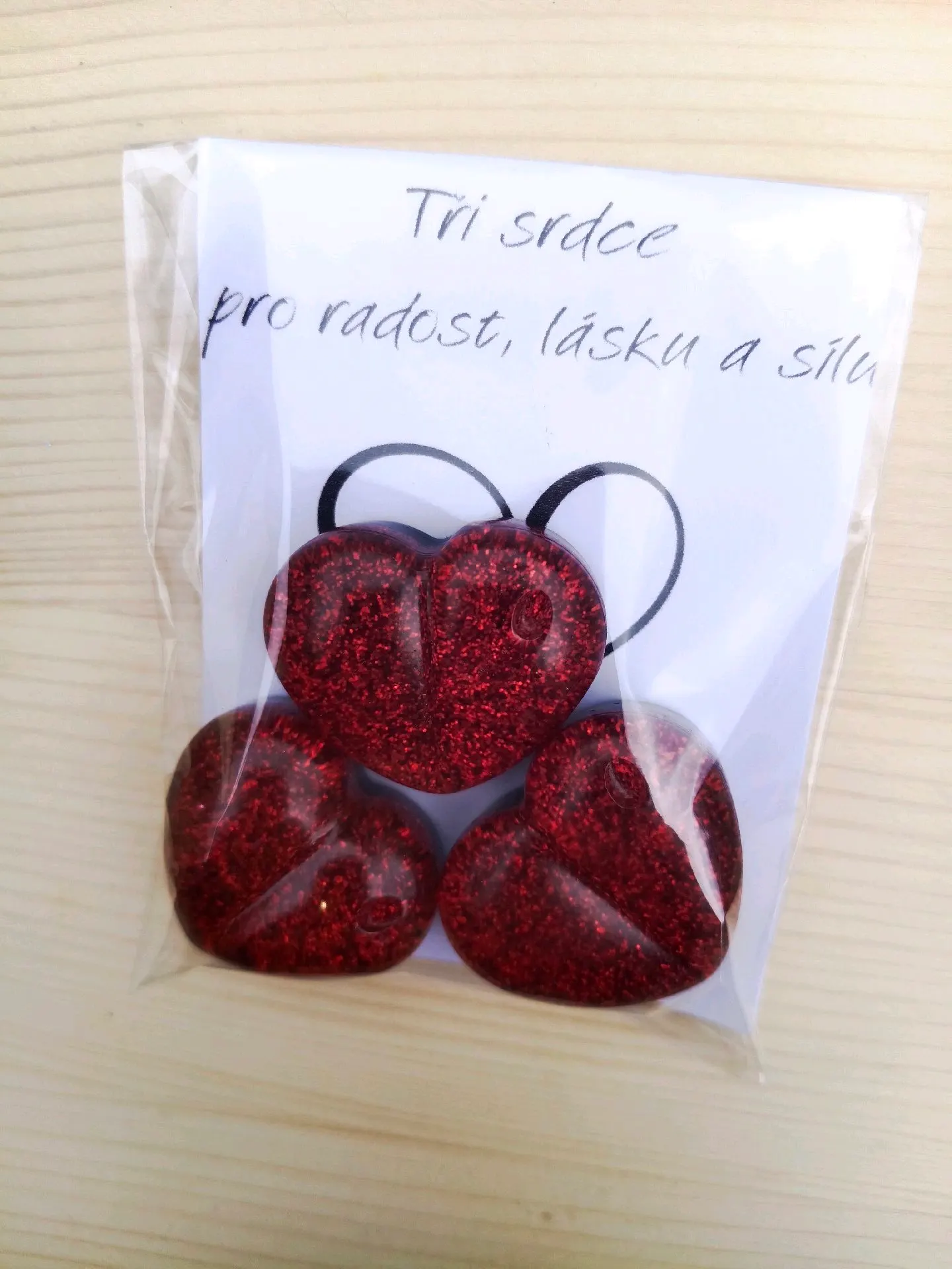 Tři srdce - magnety 1